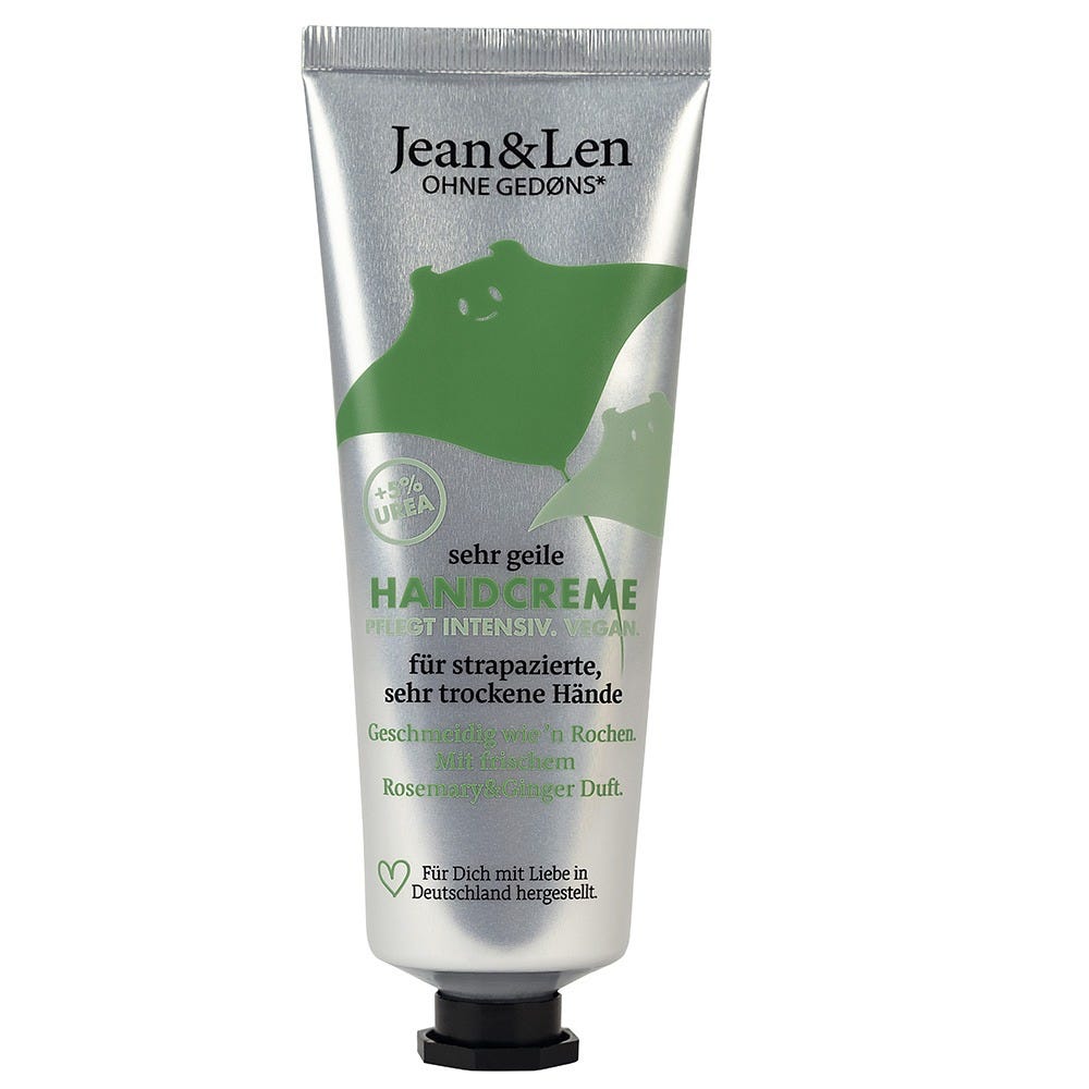 Jean & Len Sehr geile Handcreme Rosemary/Ginger 75 ml