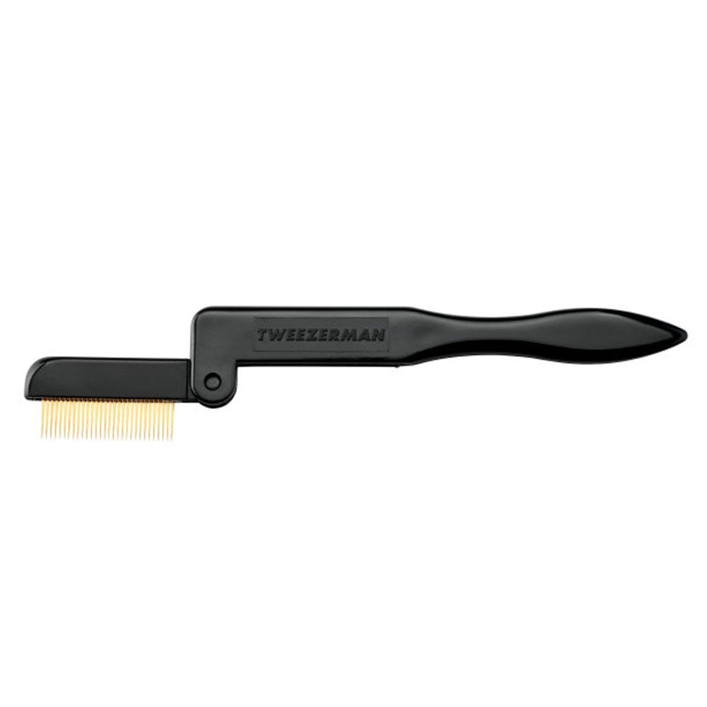 Tweezerman Studio Wimpernkamm Schwarz
