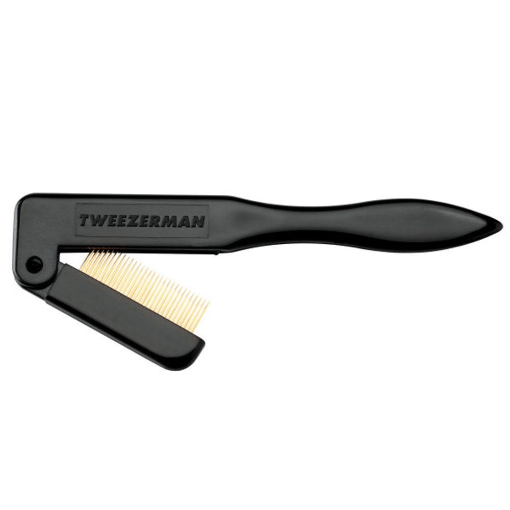 Tweezerman Studio Wimpernkamm Schwarz