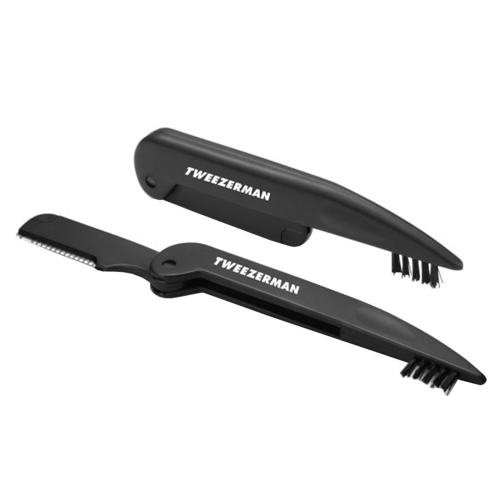 Tweezerman Studio Precision Folding Rasierer Schwarz