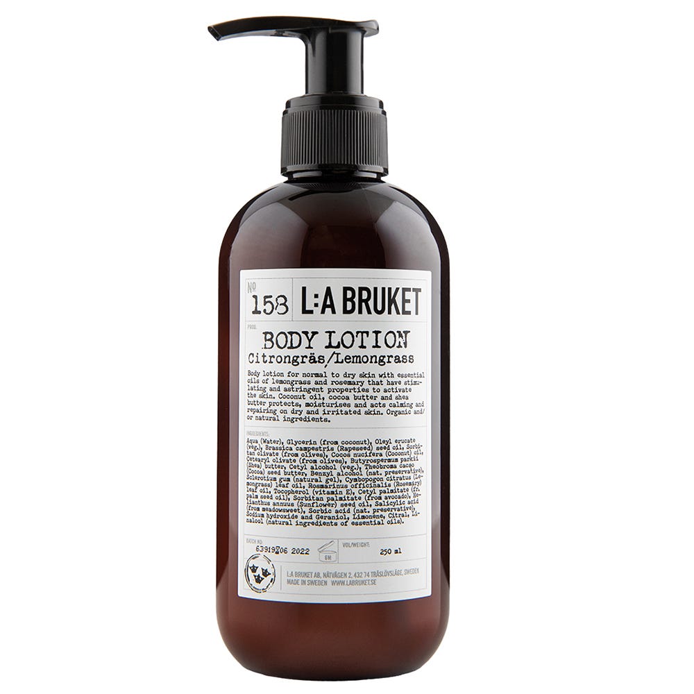 L:A BRUKET No. 158 Body Lotion Lemongrass 240 ml