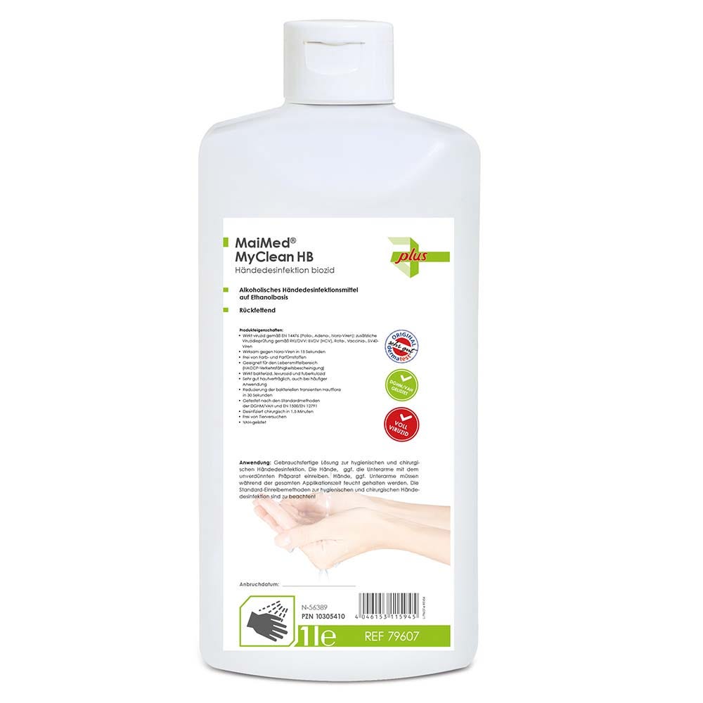 MaiMed MyClean HB Händedesinfektion biozid 1000 ml