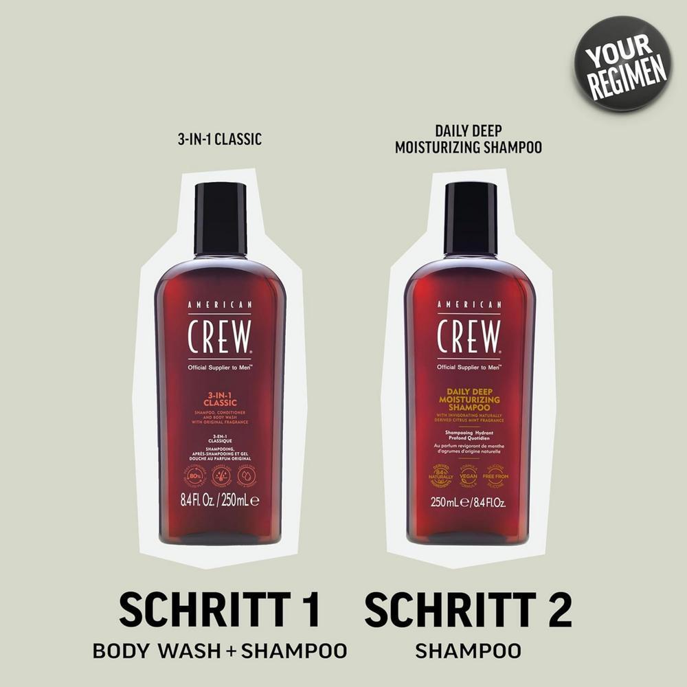 American Crew Daily Deep Moisturizing Shampoo 250 ml