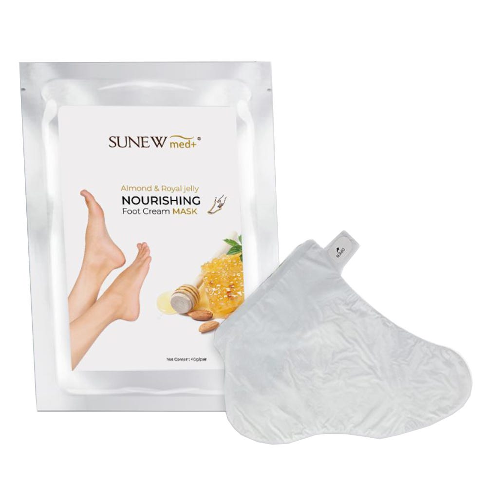 Sunewmed+ Fußmaske Süßem Mandelöl & Bienenmilch
