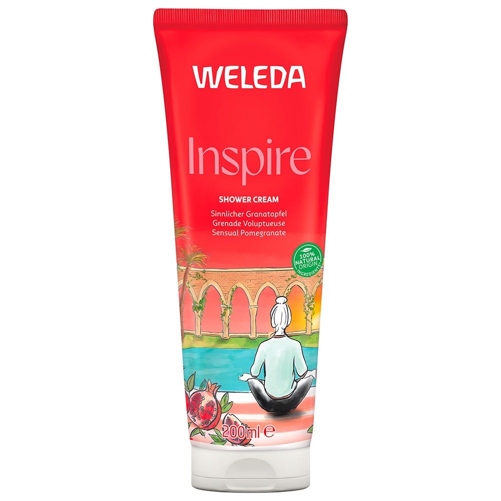 Weleda Inspire Schönheitsdusche Granatapfel 200 ml
