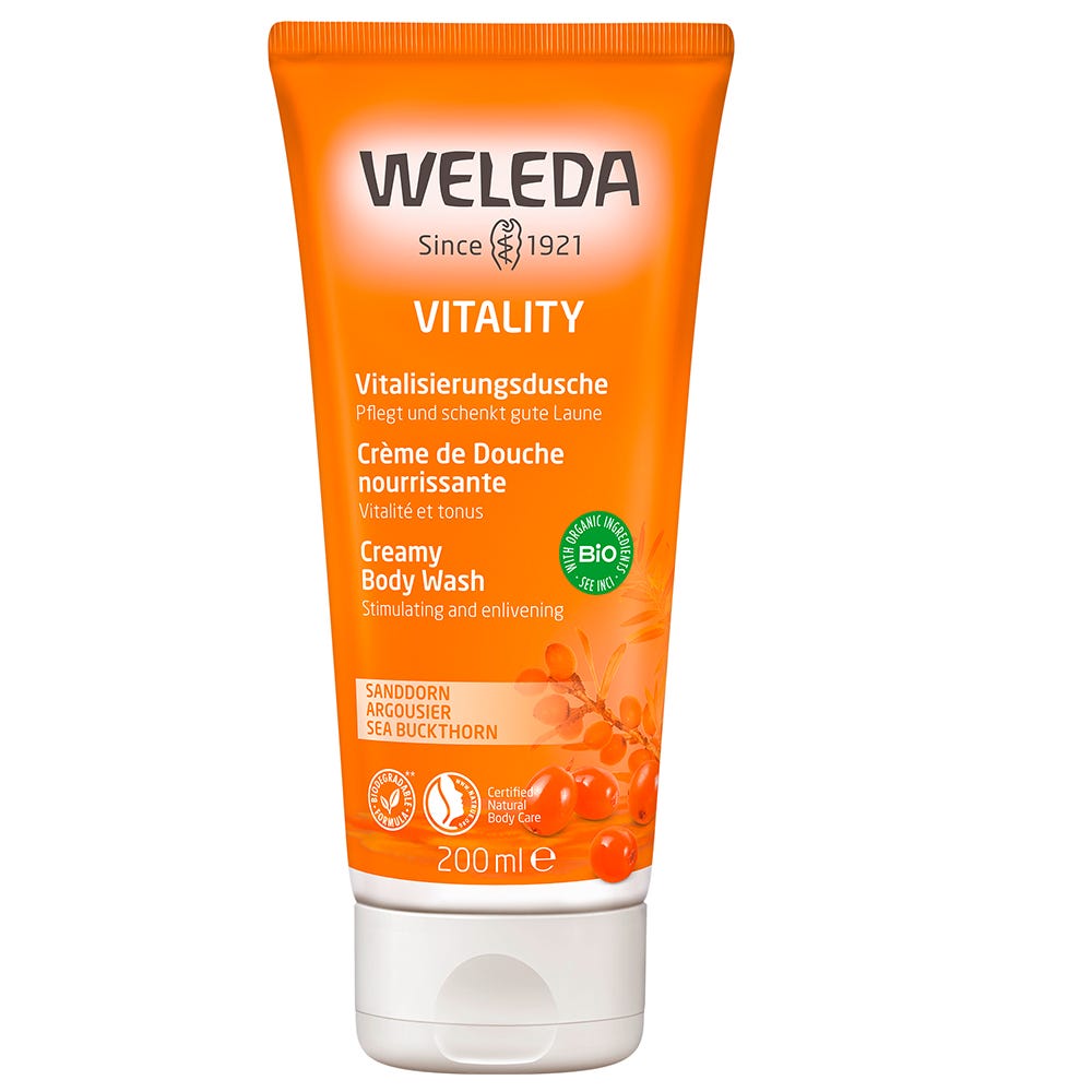 Weleda Vitality Shower Cream Sanddorn 200 ml 
