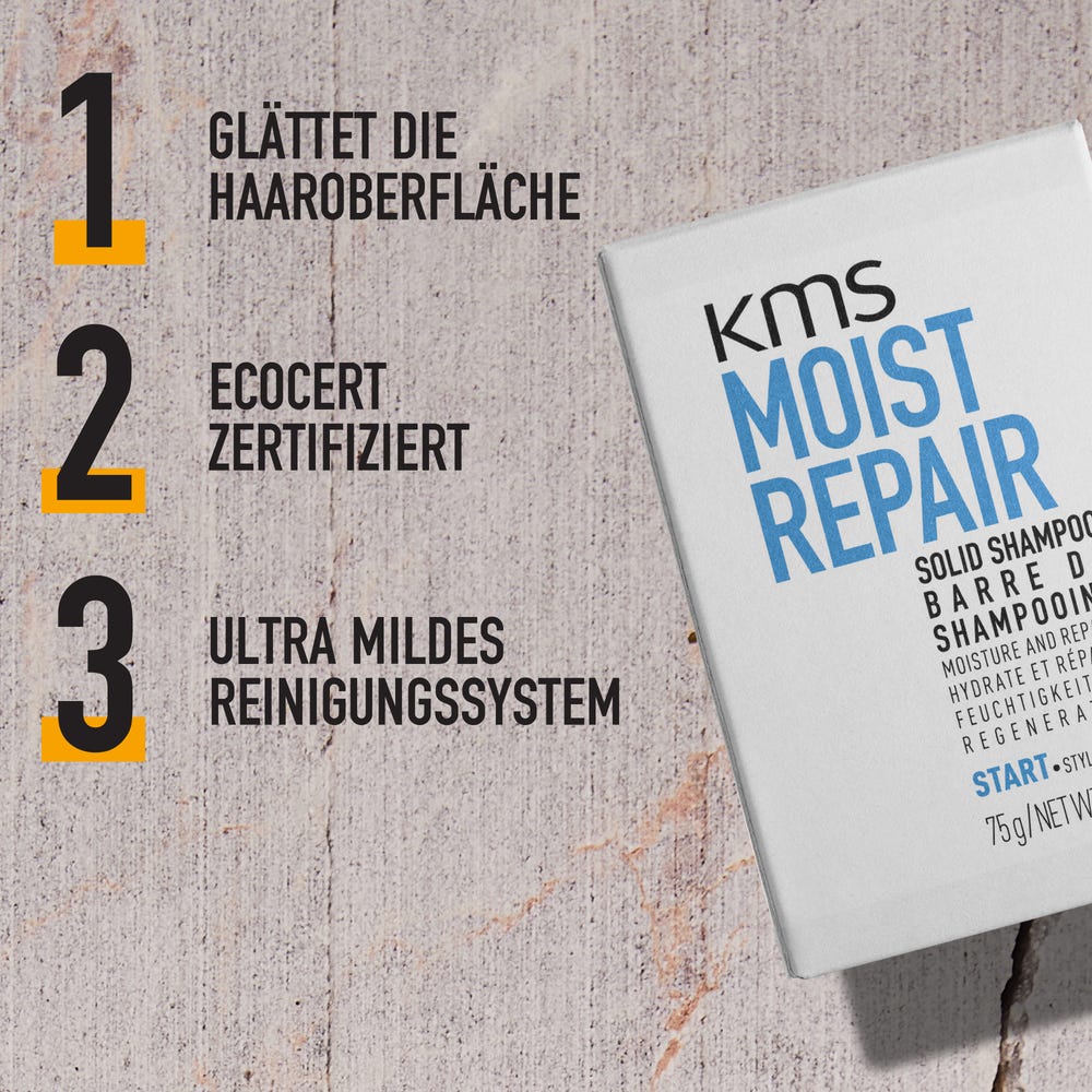 KMS Moistrepair Solid Shampoo Bar 75 g