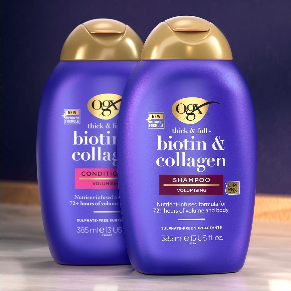 OGX Thick & Full Biotin & Collagen Shampoo 385 ml