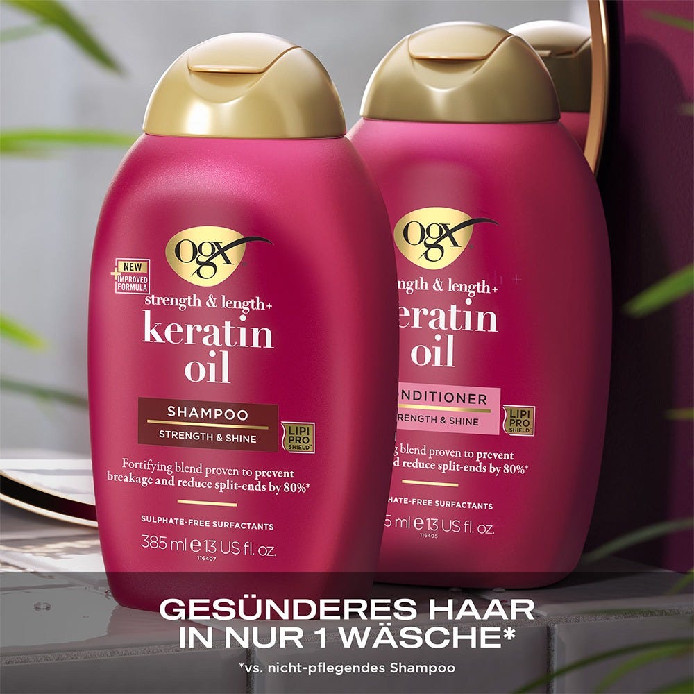 OGX Anti Breakage Keratin Oil Shampoo 385 ml