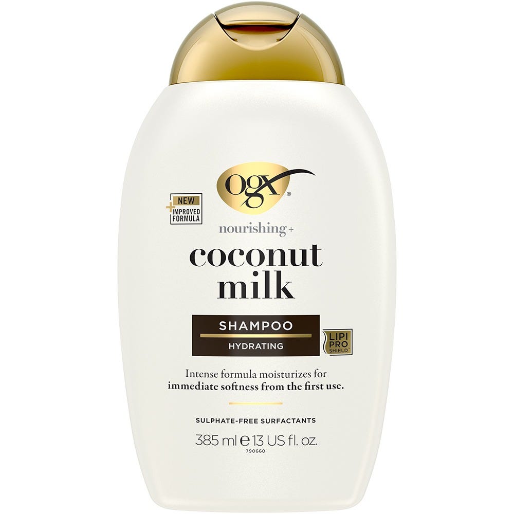 OGX Nourishing Coconut Milk Shampoo 385 ml