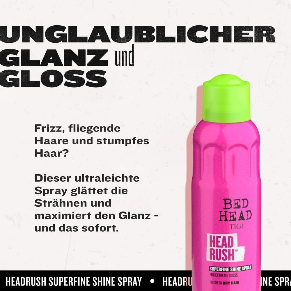 Tigi Bed Head Row Headrush Spray Aero 200 ml
