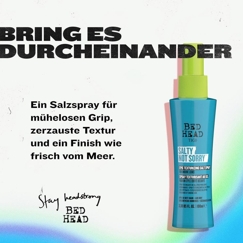 Tigi Bed Head Salty Not Sorry Spray Non-Aero 100 ml