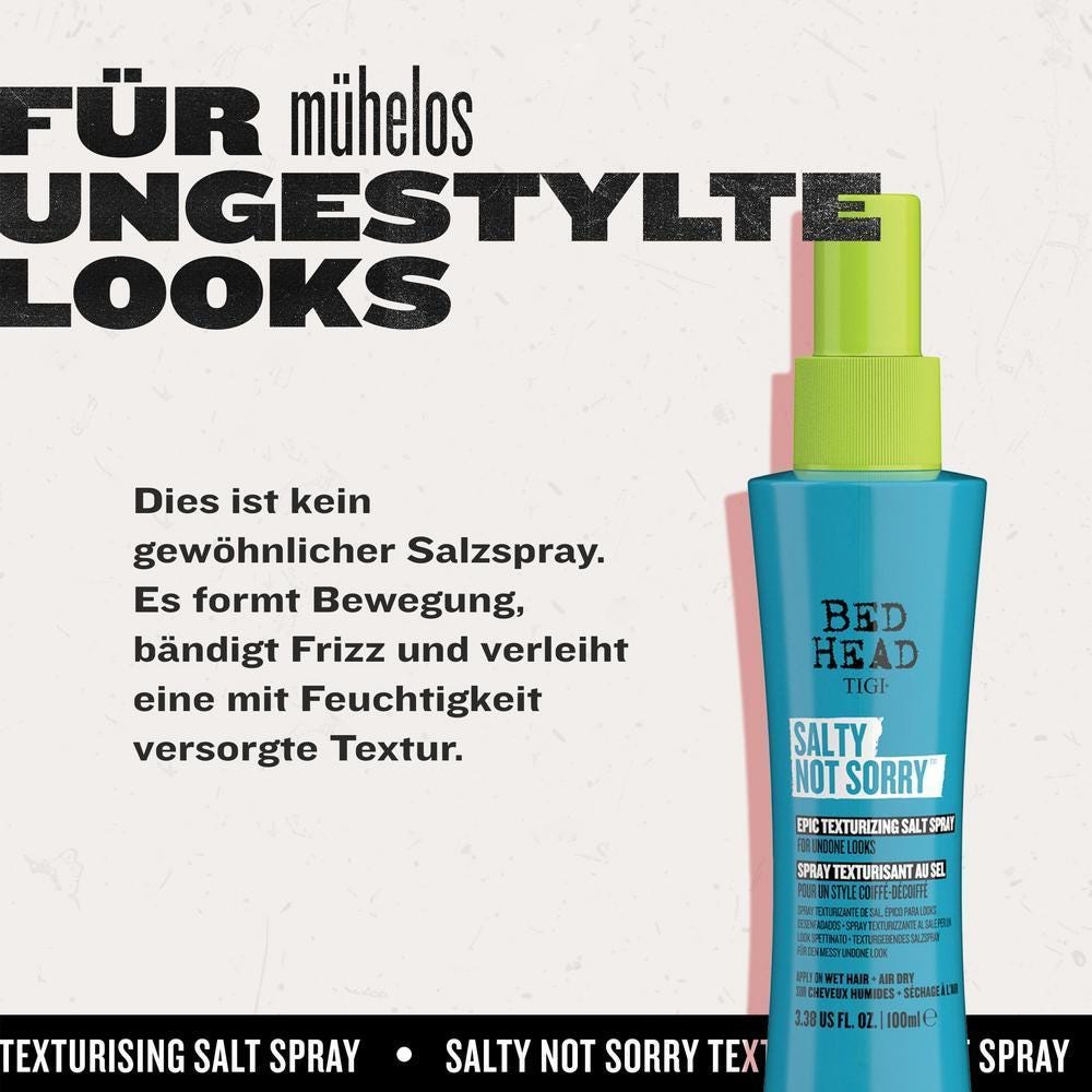 Tigi Bed Head Salty Not Sorry Spray Non-Aero 100 ml