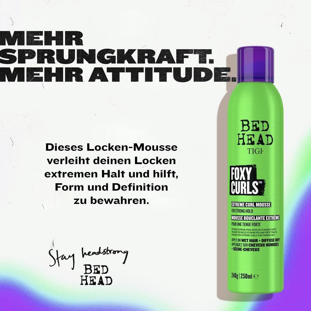 Tigi Bed Head Row Foxy Curls Mousse Aero 250 ml