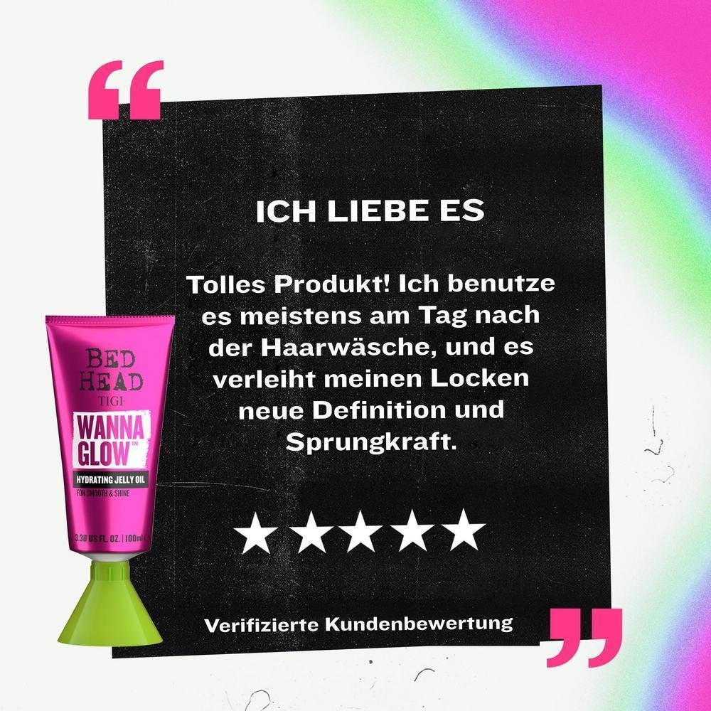 Tigi Bed Head Wanna Glow Jelly Oil 100 ml