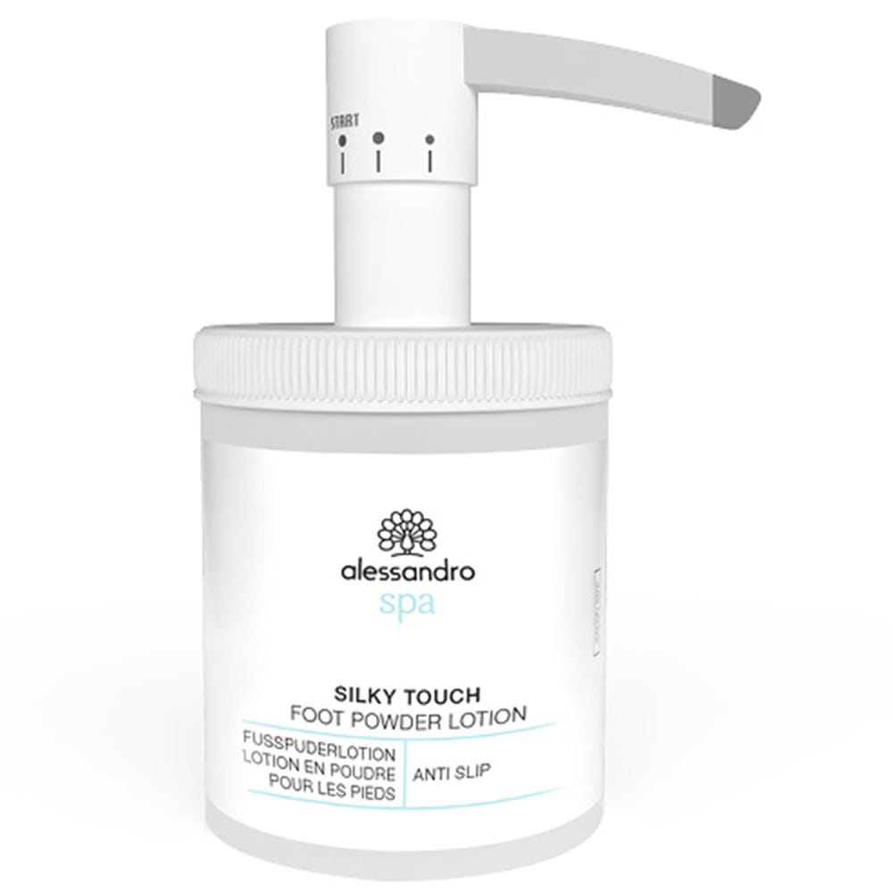 alessandro International SPA Silky Touch Foot Powder Lotion 300 ml 