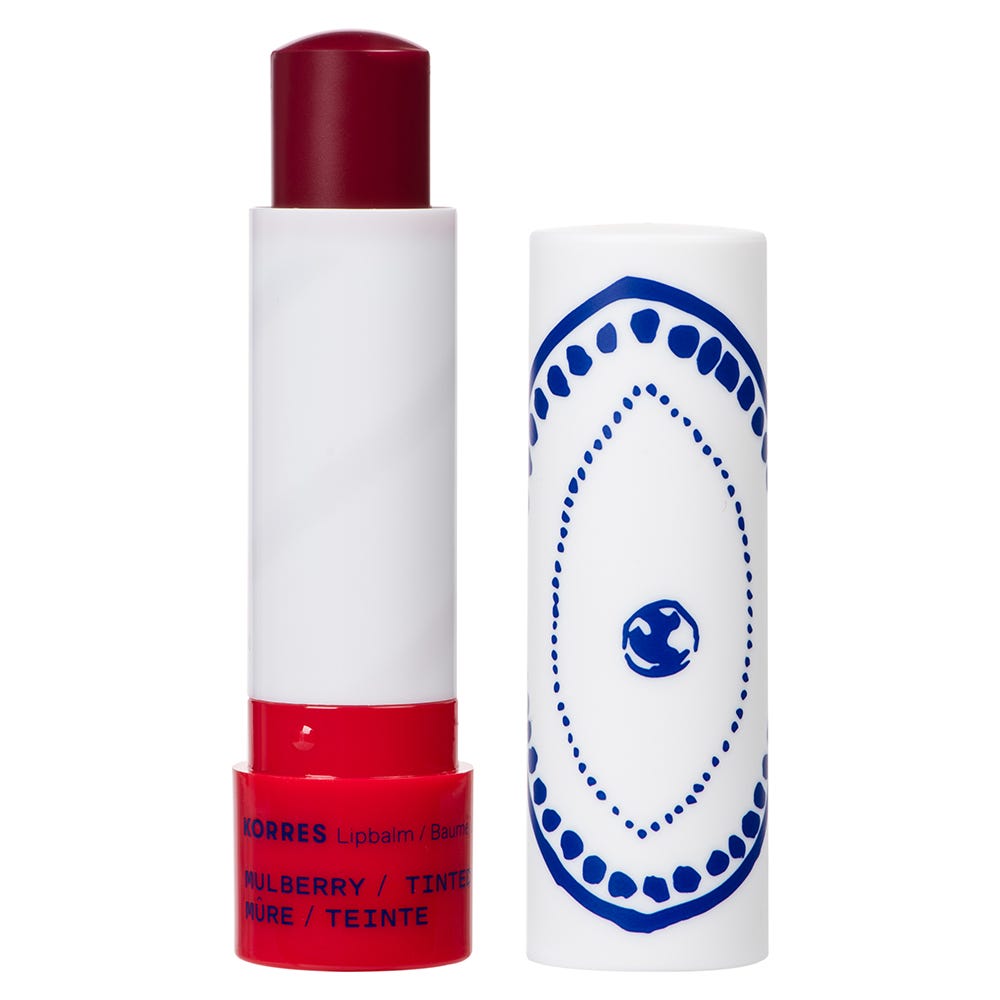 Korres Mulberry Lip Balm - Getönt Mauve 4,5 g
