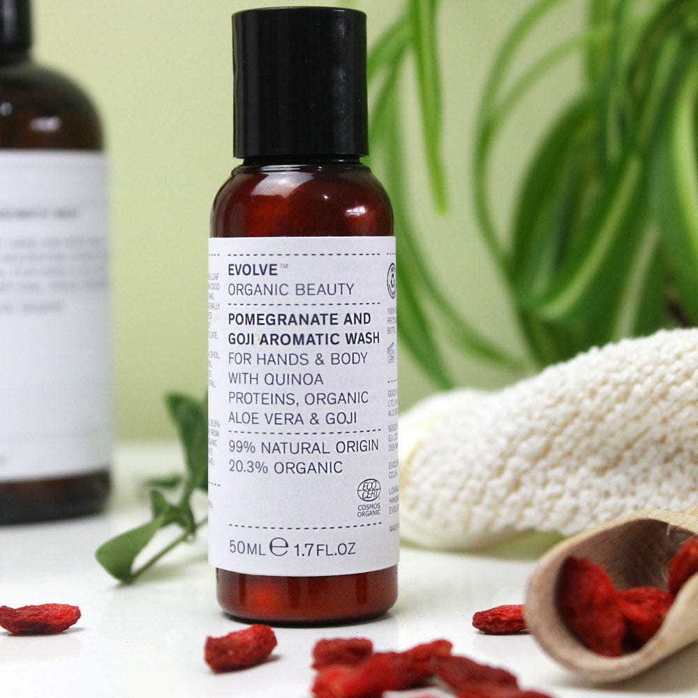 Evolve Pomegranate and Goji Aromatic Wash