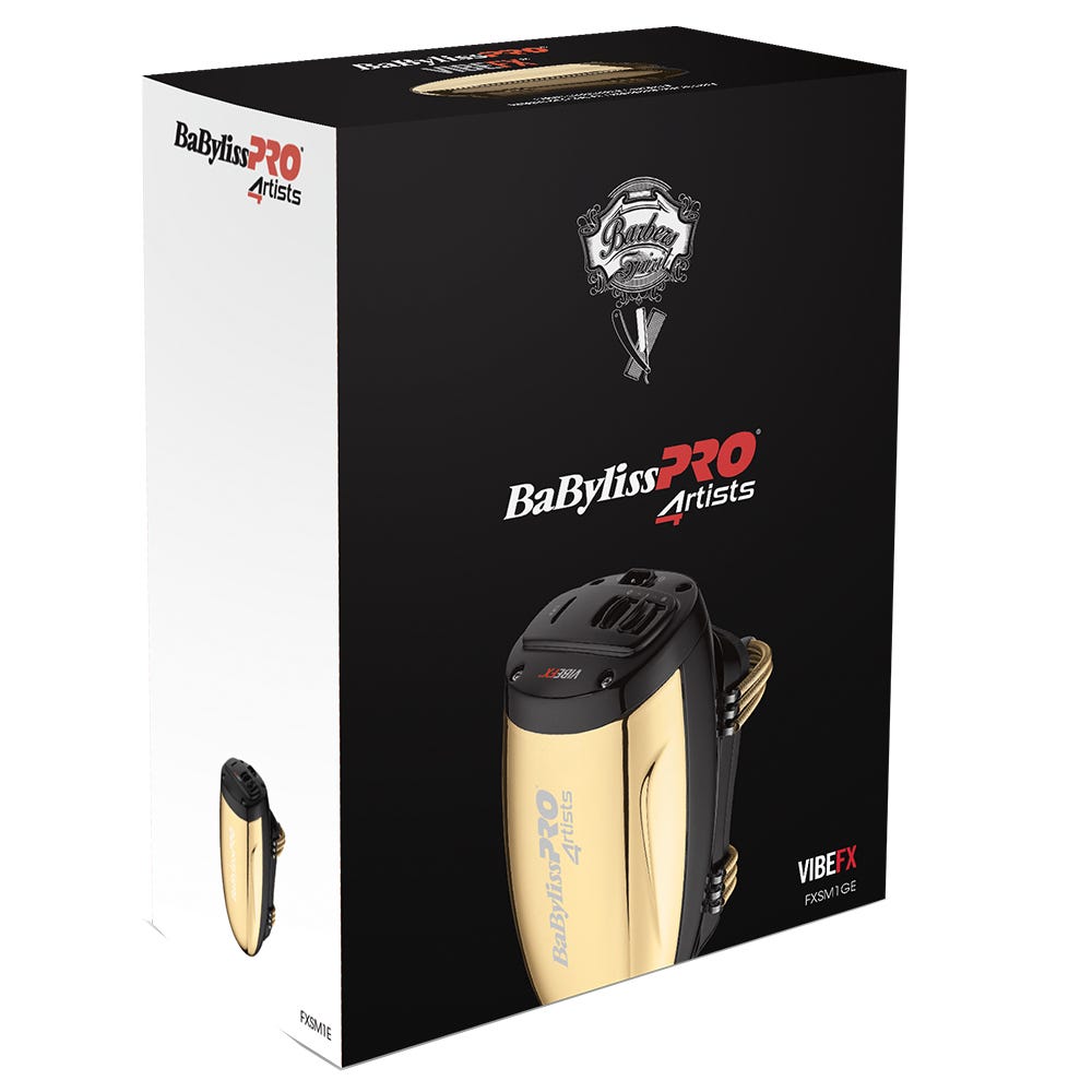 BaBylissPRO 4Artists Massagegerät VIBEFX Gold