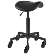 Efalock Rollhocker Clic Tec Saddle Comfy schwarz M