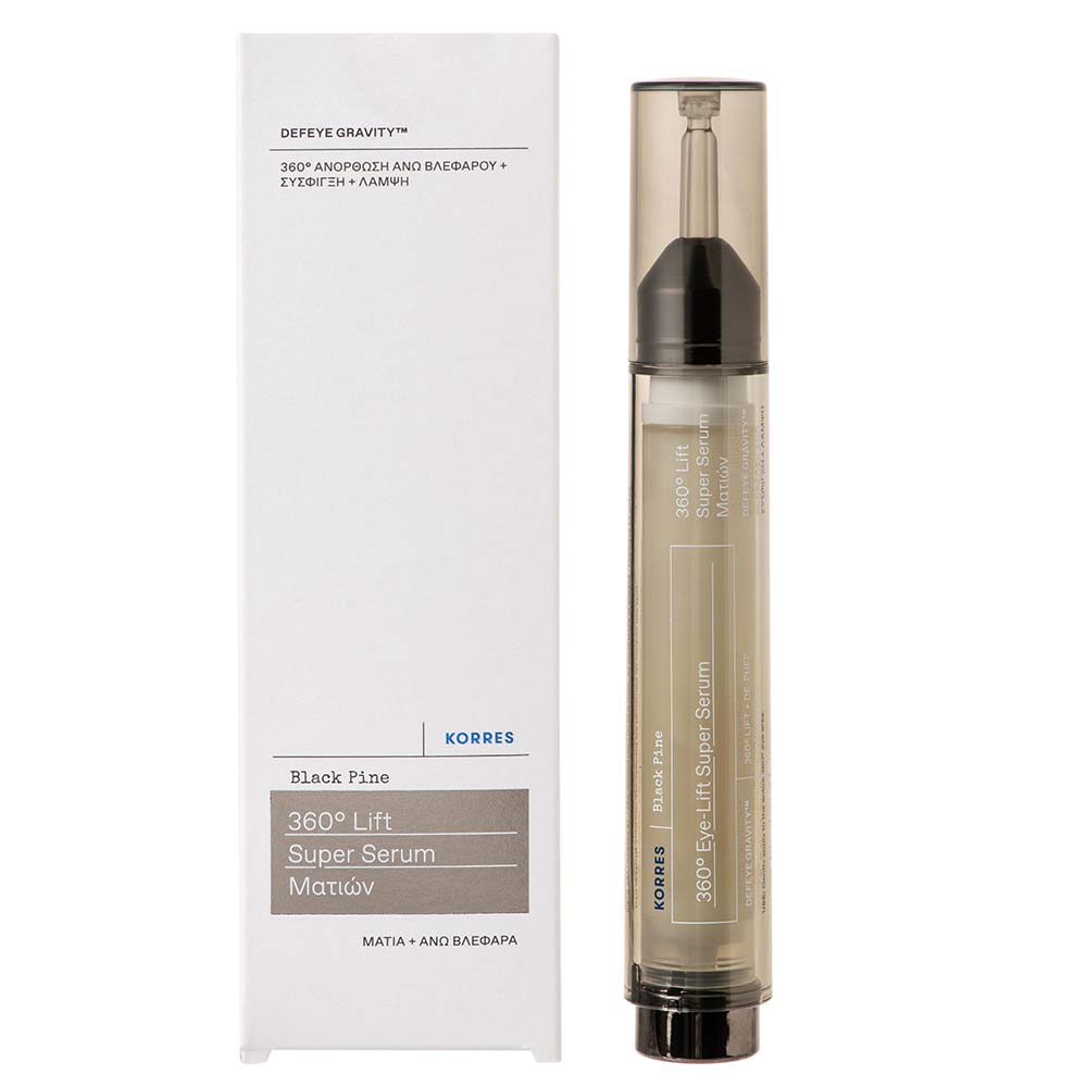 Korres Black Pine Super Serum für ein 360° Augenlifting 15 ml