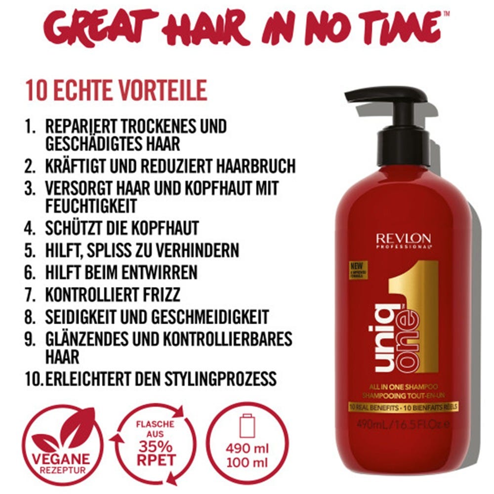 Revlon Uniq One Shampoo 490 ml 