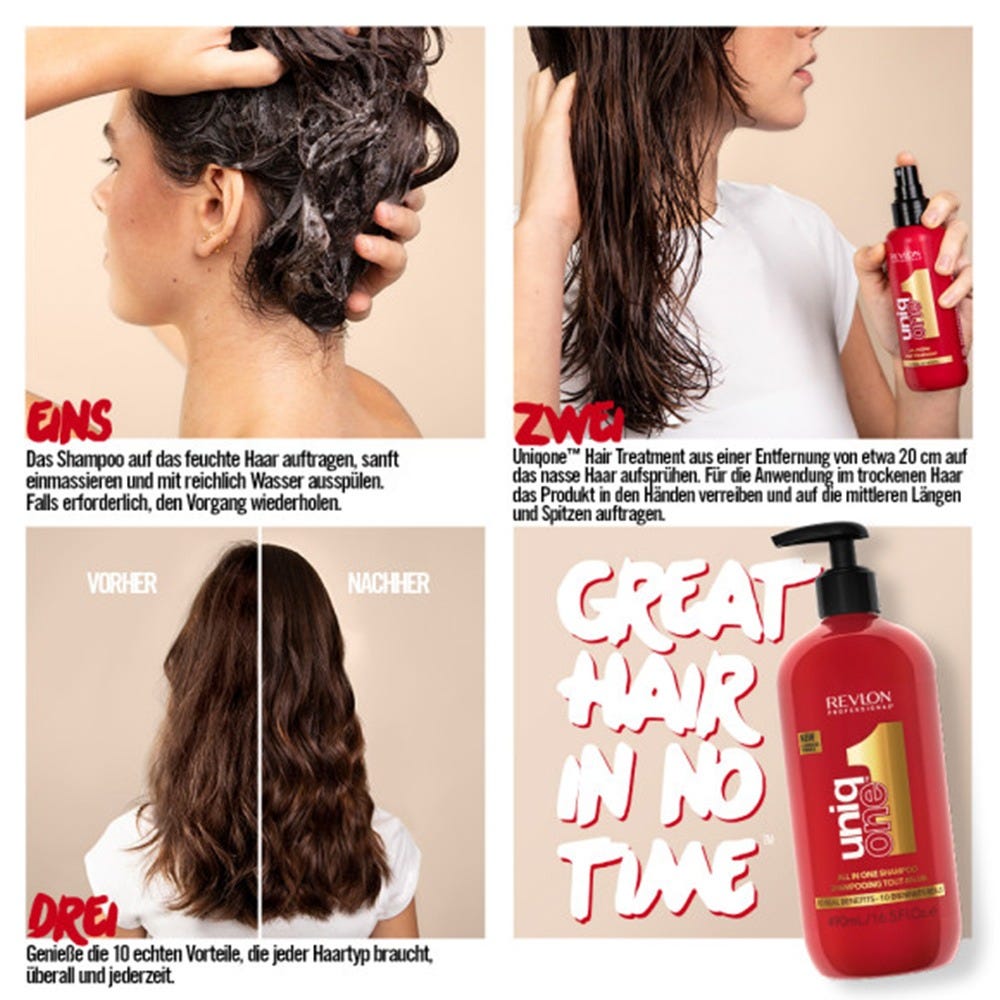 Revlon Uniq One Shampoo 490 ml 