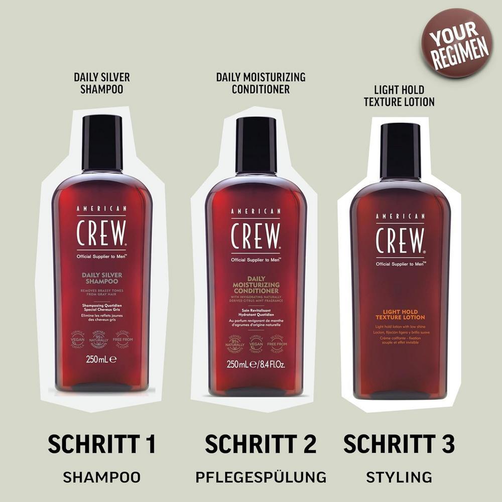 American Crew Daily Silver Shampoo 250 ml