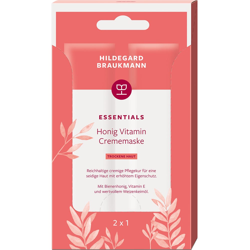Hildegard Braukmann Essentials Honig Vitamin Crememaske 2x7 ml