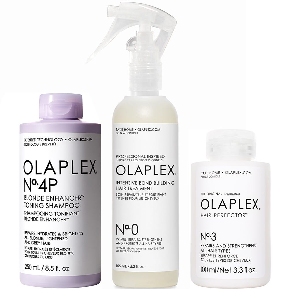 Olaplex Bundle No. 4-P + No. 0 + No. 3