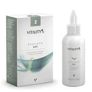 Vitality's Reshape Kit Permanent Soft 2 100 ml + Dauerwellsystem treated Hair 100 ml 