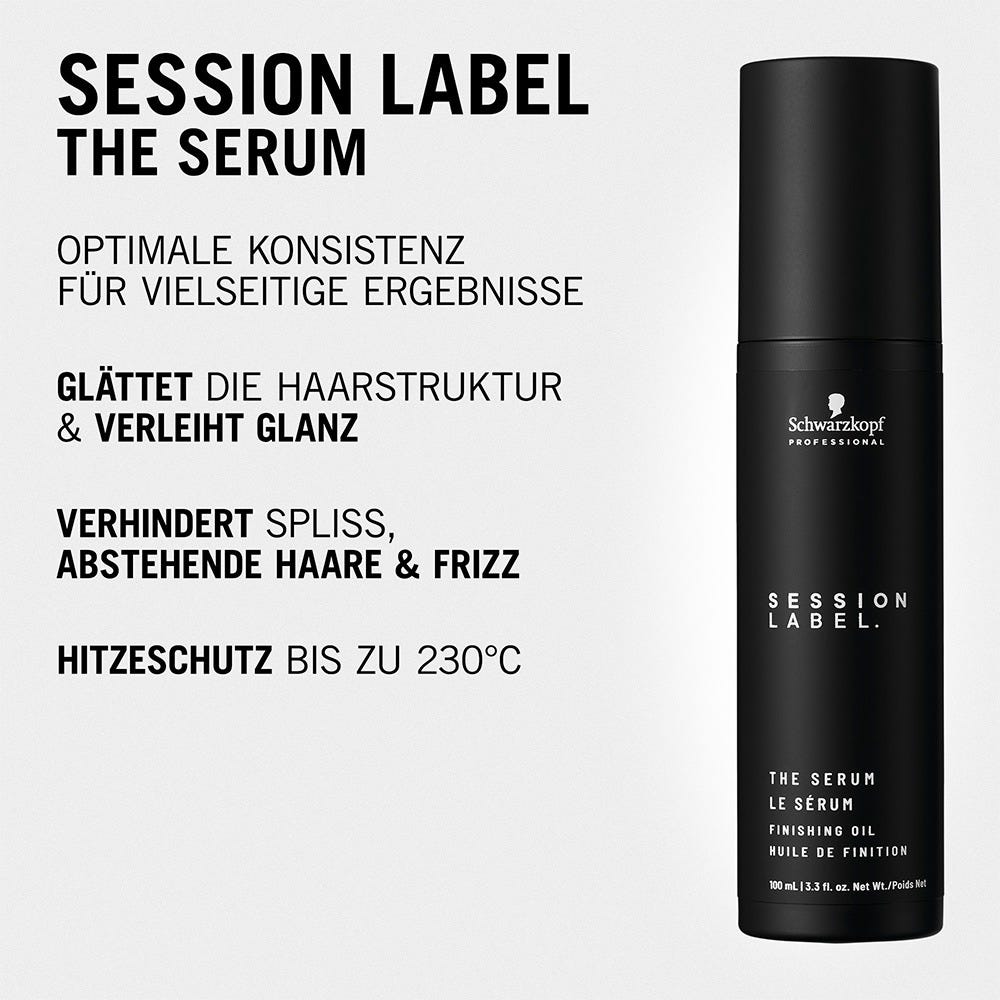 Schwarzkopf Session Label The Serum Finishing Oil 100 ml