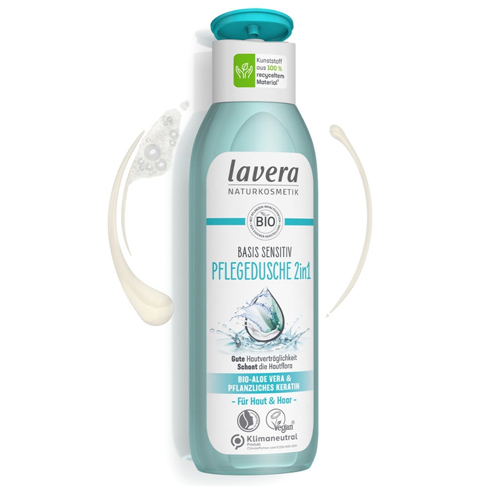Lavera Basis Sensitive Pflegedusche 2 in 1 250 ml