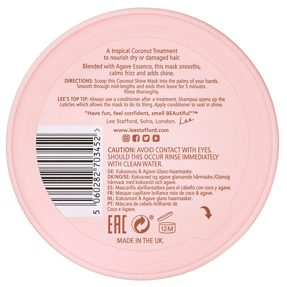 Lee Stafford Shine Mask 200 ml