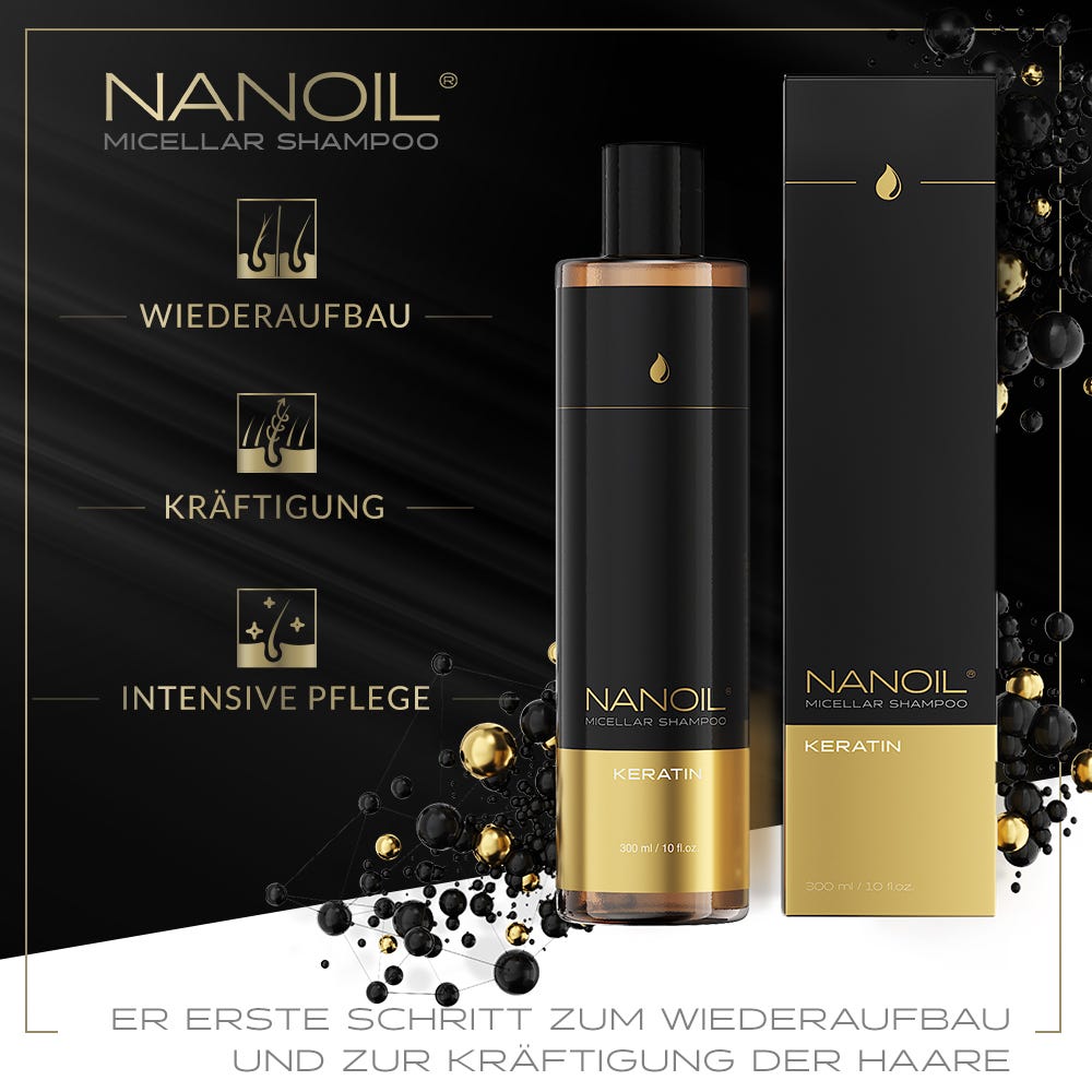 Nanoil Keratin Micellar Shampoo 300 ml