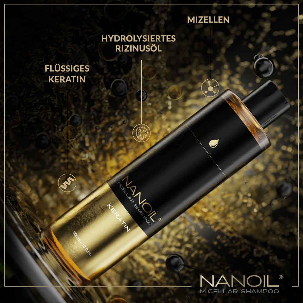 Nanoil Keratin Micellar Shampoo 300 ml
