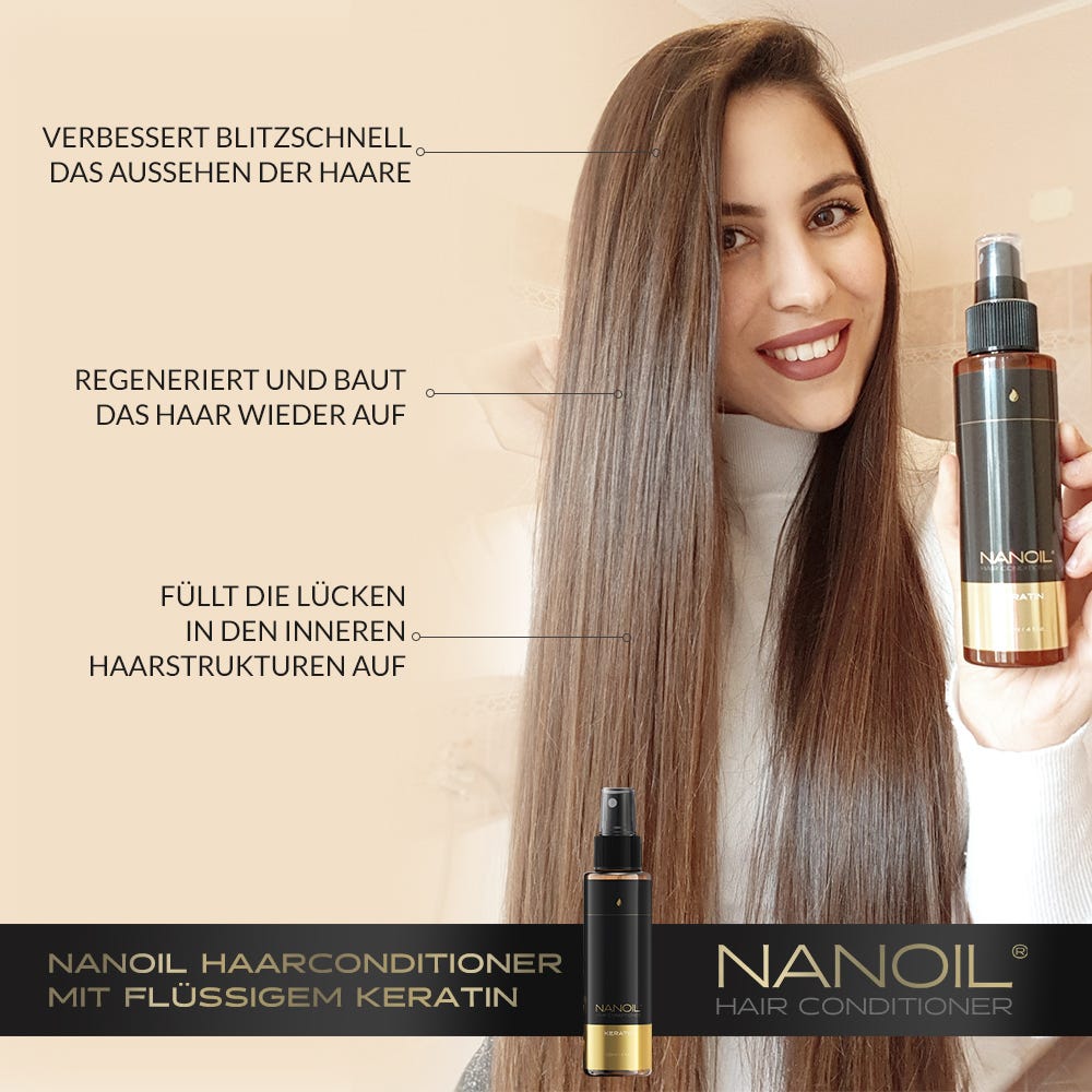 Nanoil Keratin Hair Conditioner 125 ml