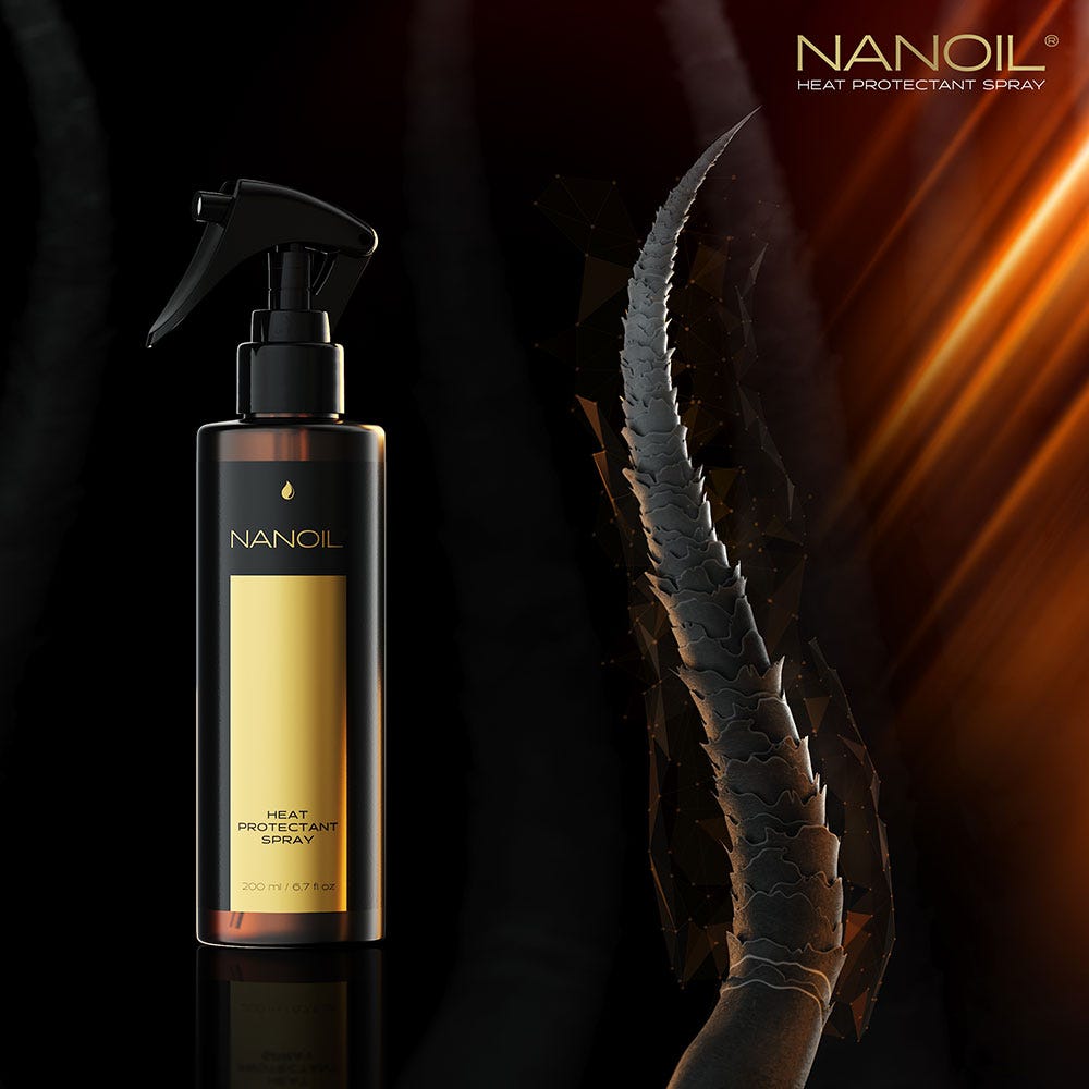 Nanoil Heat Protectant Spray 200 ml