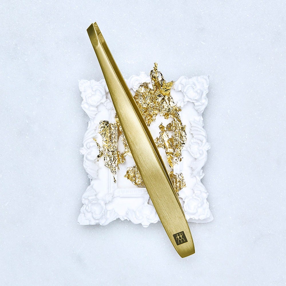 Zwilling Twinox Gold Pinzette Schräg