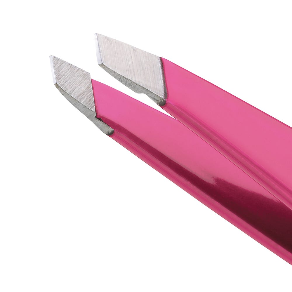 weezermann Mini Slant and Point Tweezer Set-Oval
