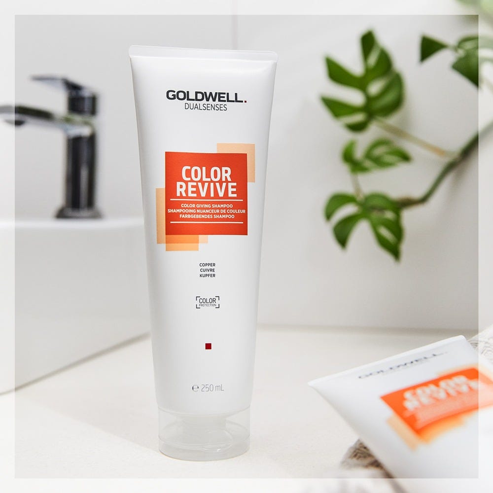 Goldwell Dualsenses Color Revive Shampoo Kühles Kupfer 250 ml