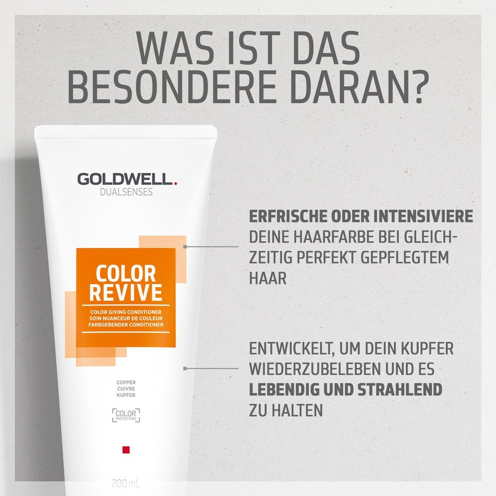 Goldwell Dualsenses Color Revive Conditioner Kupfer 200 ml