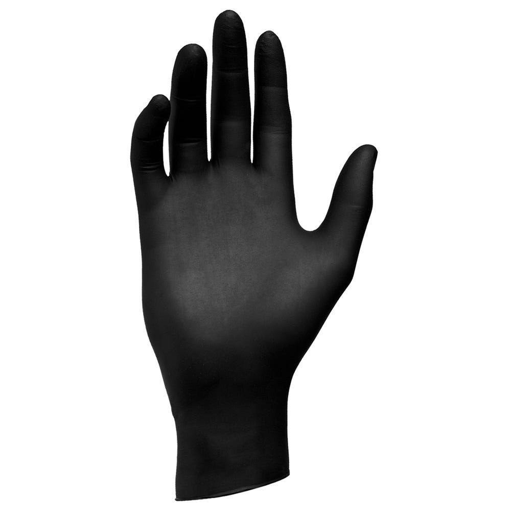 Kleva Latex-Handschuhe Schwarz 100 Stück