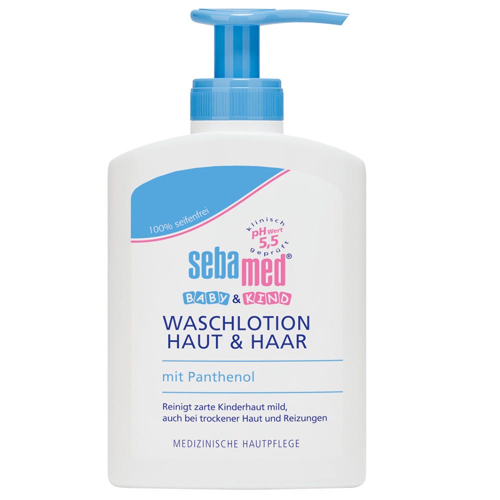 sebamed Baby&Kind Waschlotion für Haut und Haar 200 ml