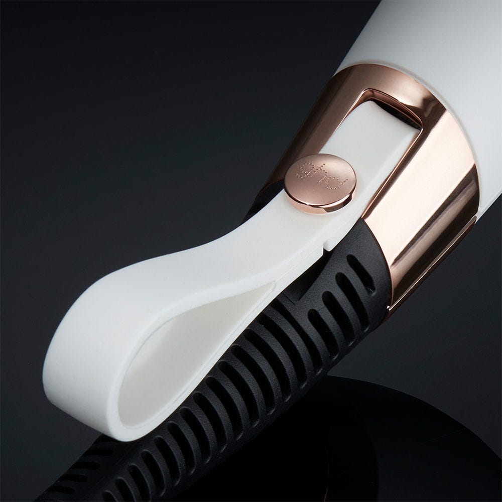 ghd helios Haartrockner weiß & body goals Volumschaum Pflegebundle