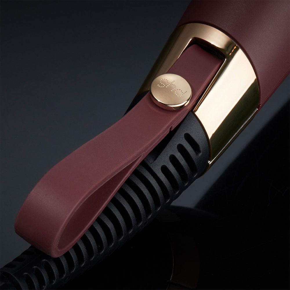 ghd helios Haartrockner bordeaux & body goals Volumschaum Pflegebundle