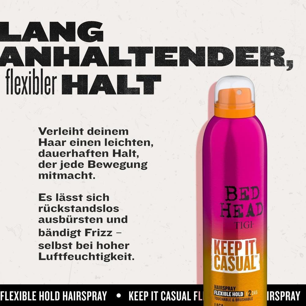 Tigi Bed Head Row Keep It Casual Hairspray Aero 400 ml