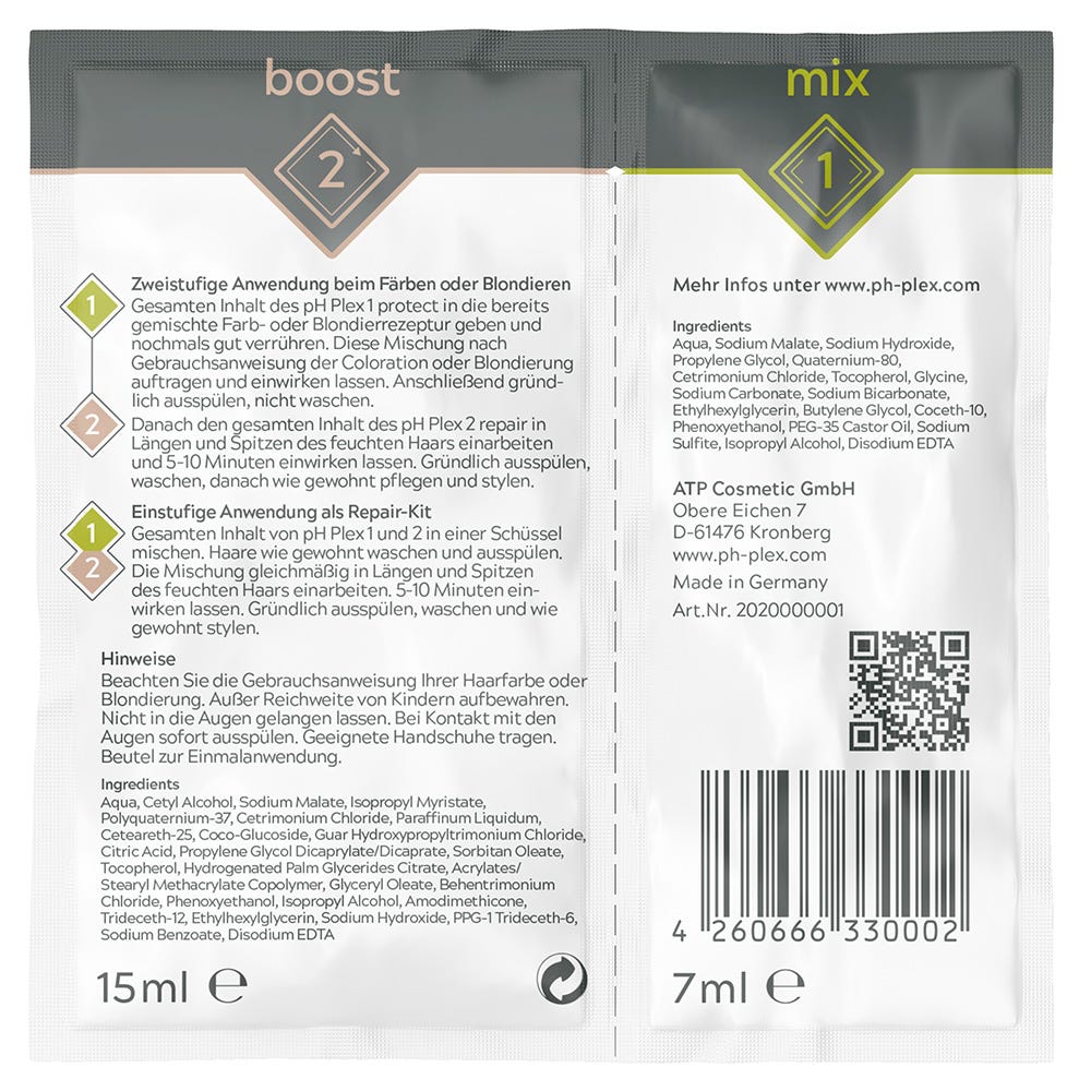pH Plex 1 Protect & 2 Repair - Doppelsachet