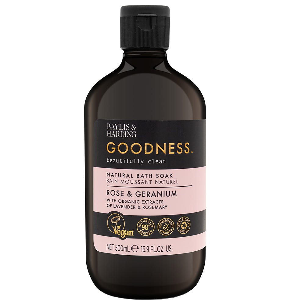 Baylis & Harding Goodness Rose & Geranium 500 ml 