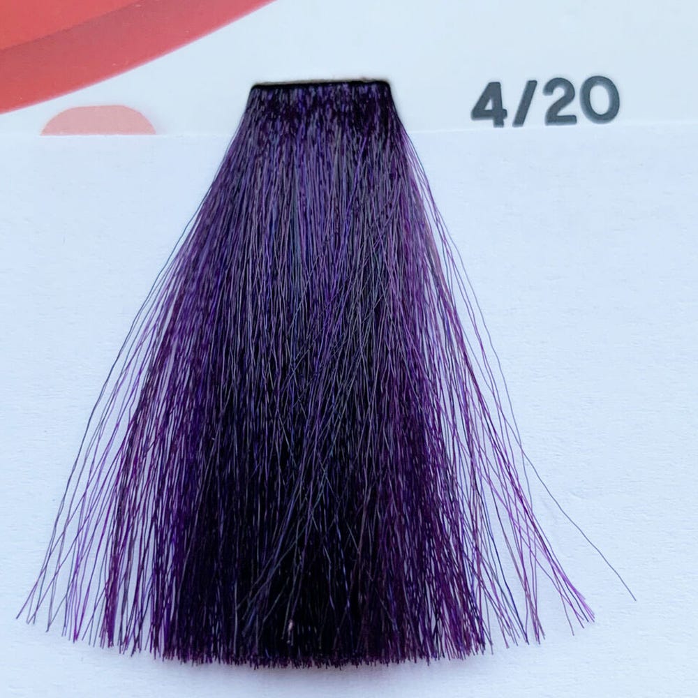 12104804-Farbe-4/20 mittelbraun violett kirsch